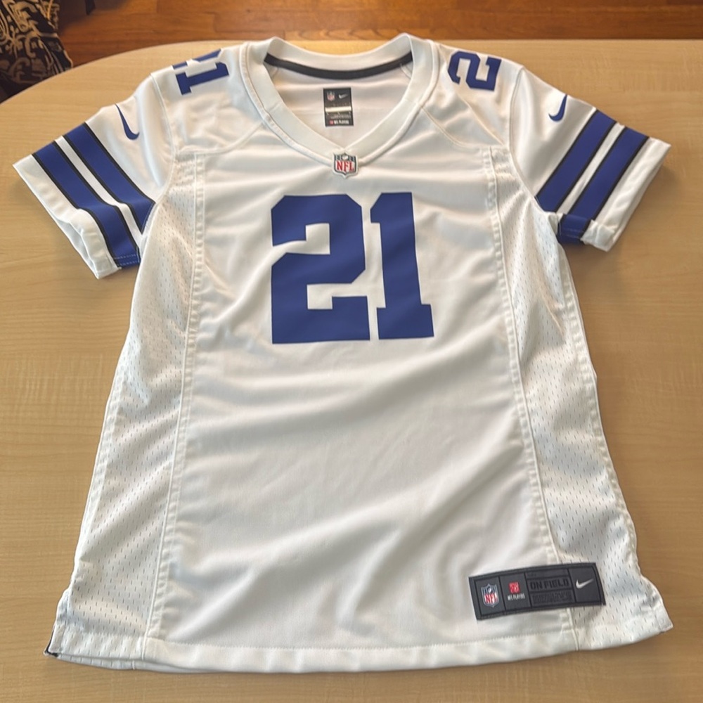 Women's Dallas Cowboys Ezekiel Elliott #21 Nike Game Jersey